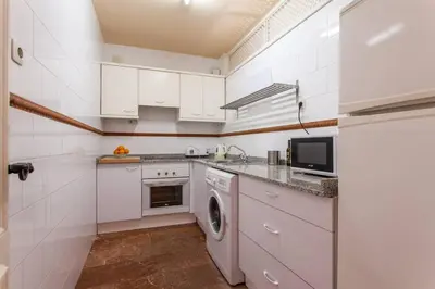 Una cocina o zona de cocina en Apartamentos RG Conde de Ibarra con GARAJE