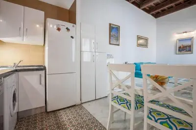 Una cocina o zona de cocina en Bustos Tavera