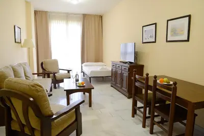 Zona de estar de Hotel San Pablo Sevilla