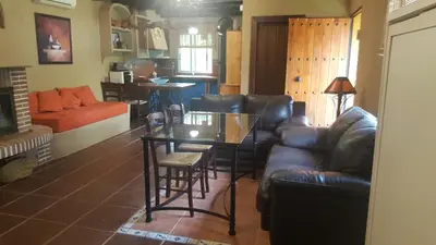 Zona de estar de EL REFUGIO DE POPEA