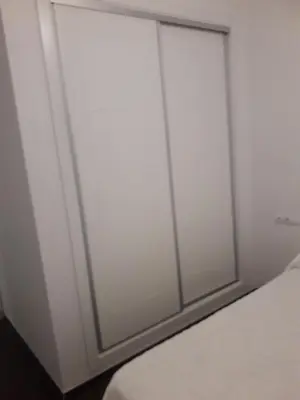 Cama o camas de una habitación en Ático céntrico