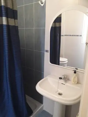 Un baño de Ático céntrico