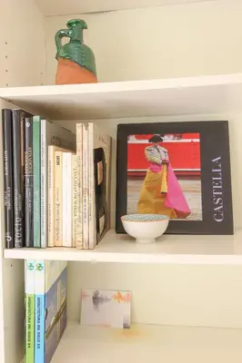 Biblioteca en el apartamento