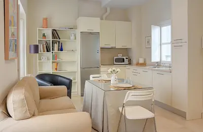Una cocina o zona de cocina en Apartamento Centro San Luis