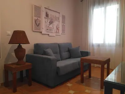 Zona de estar de Apartamento patio de San Lorenzo VFT/CO/00990