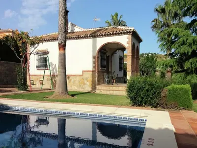Piscina en o cerca de Villa in Villanueva near El Torcal Park