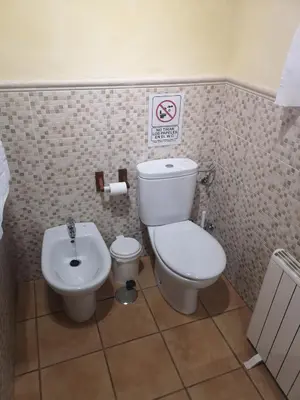 Un baño de CASA RURAL LA DEHESILLA