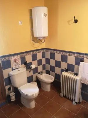 Un baño de CASA RURAL LA DEHESILLA