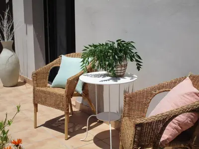 Zona de estar de Casa Pura Vida