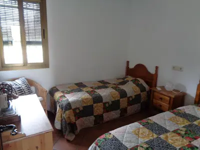 Cama o camas de una habitación en Casa los Jinetes