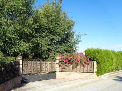 Jardín al aire libre en Casa los Jinetes