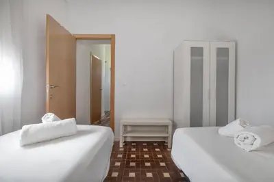 Cama o camas de una habitación en Apartamento Homies Córdoba - Parking incluido