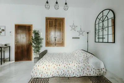 Cama o camas de una habitación en LUXURY & NEW APARTMENT CORREDERA