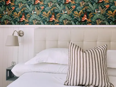 Cama o camas de una habitación en Boutike Guesthouse