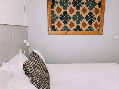 Cama o camas de una habitación en Boutike Guesthouse