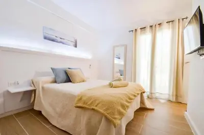 Cama o camas de una habitación en Elegant House with Pool in Alcaudete
