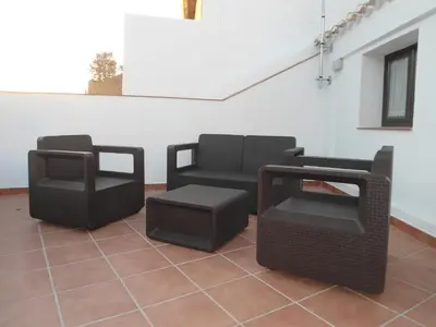 Zona de estar de Casa de Los Albas, 6p