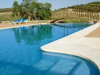 Piscina en o cerca de Charming House in Estepa with Shared Pool