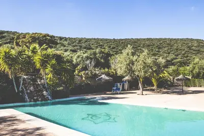 Piscina en o cerca de Cosy house in Estepa with mountain view