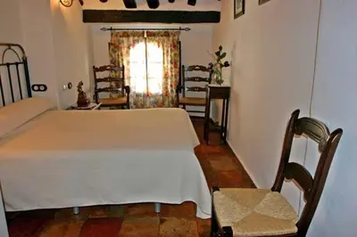 Cama o camas de una habitación en Hotel Zahorí