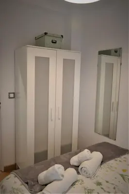 Cama o camas de una habitación en Guimar Esencia en el corazón de la judería