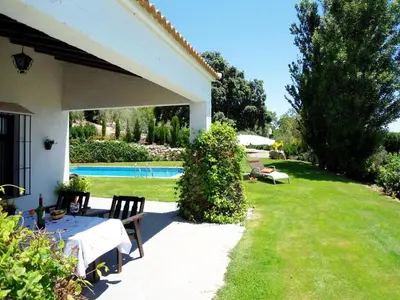 Jardín al aire libre en Cottage in La Joya near El Torcal