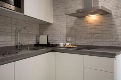 Una cocina o zona de cocina en El Rinconcito de la Alfalfa