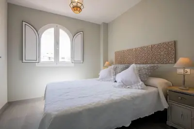 Cama o camas de una habitación en El Rinconcito de la Alfalfa