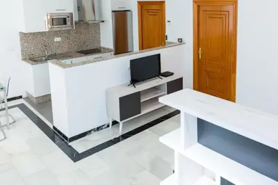 Una cocina o zona de cocina en Geysotur Goyas Home