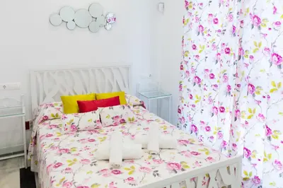 Cama o camas de una habitación en Geysotur Goyas Home