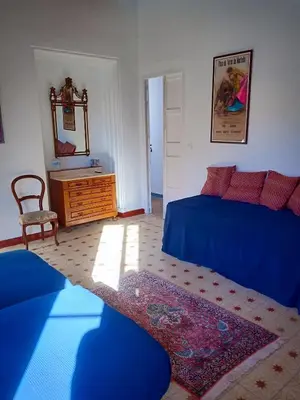 Zona de estar de El Cielo Azul
