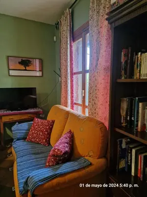 Zona de estar de Casa Jurinea