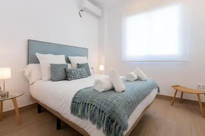 Cama o camas de una habitación en Nine O'Clock Metrosol