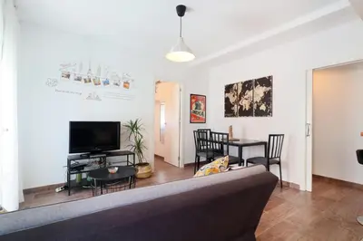 Una televisión o centro de entretenimiento en NEW Apartamento Tierra Andaluza junto Mezquita