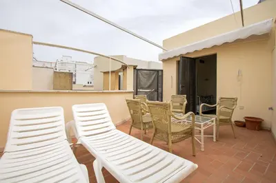 Un balcón o terraza de Mirador Duplex Terrace 5 pax