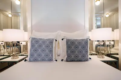 Cama o camas de una habitación en Hommyhome Regina - Metropol