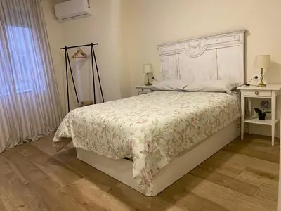 Cama o camas de una habitación en Loft Nature en Bernabé Soriano