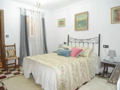Cama o camas de una habitación en Casa de Los Albas 4p