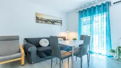 Zona de estar de Apartamento Santa Justa