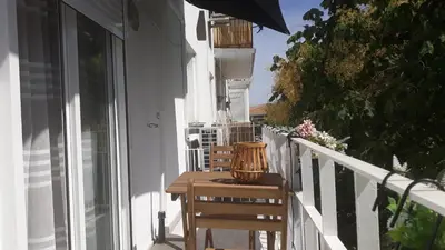 Un balcón o terraza de Apartamento Santa Justa