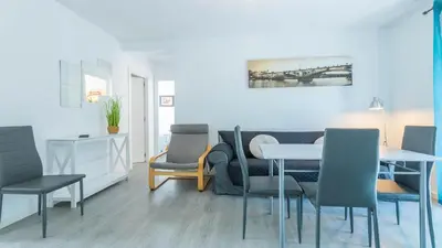 Zona de estar de Apartamento Santa Justa