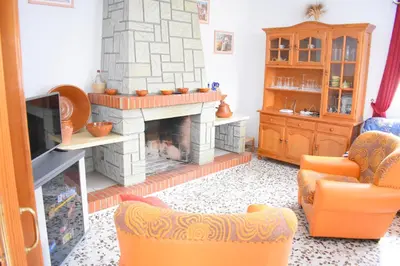Zona de estar de CASA RURAL ALEJO