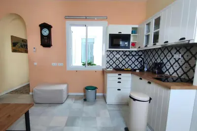 Una cocina o zona de cocina en Apartment Alacas Sevilla