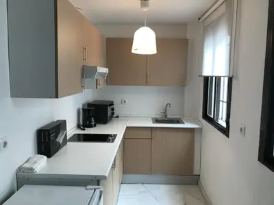 Una cocina o zona de cocina en 1.1 Apartamentos Arguiñan