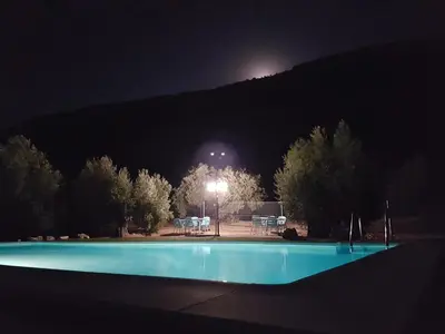 Piscina en o cerca de Apartamentos Rurales La Dehesa del Acebuche