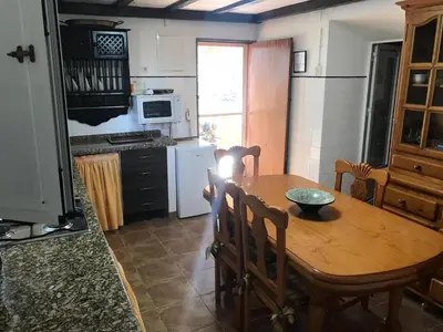 Una cocina o zona de cocina en Finca La Rosalía