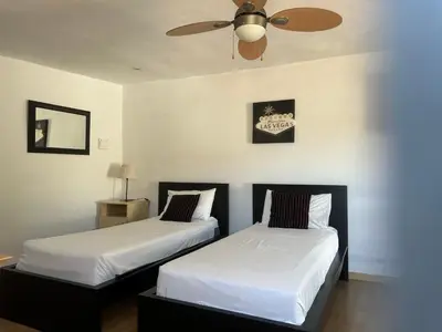 Cama o camas de una habitación en Cortijo Cuscurro