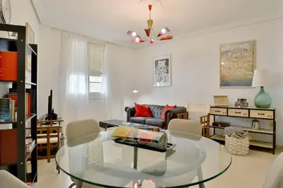 Zona de estar de Apartamento Centrum Córdoba con Parking