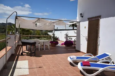 Un balcón o terraza de Finca Los Jacaros