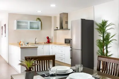 Una cocina o zona de cocina en Viviendas con Fines Turísticos 